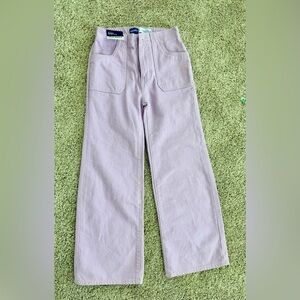 Old Navy Light Lavender Baggy Wide Leg Pants- girls